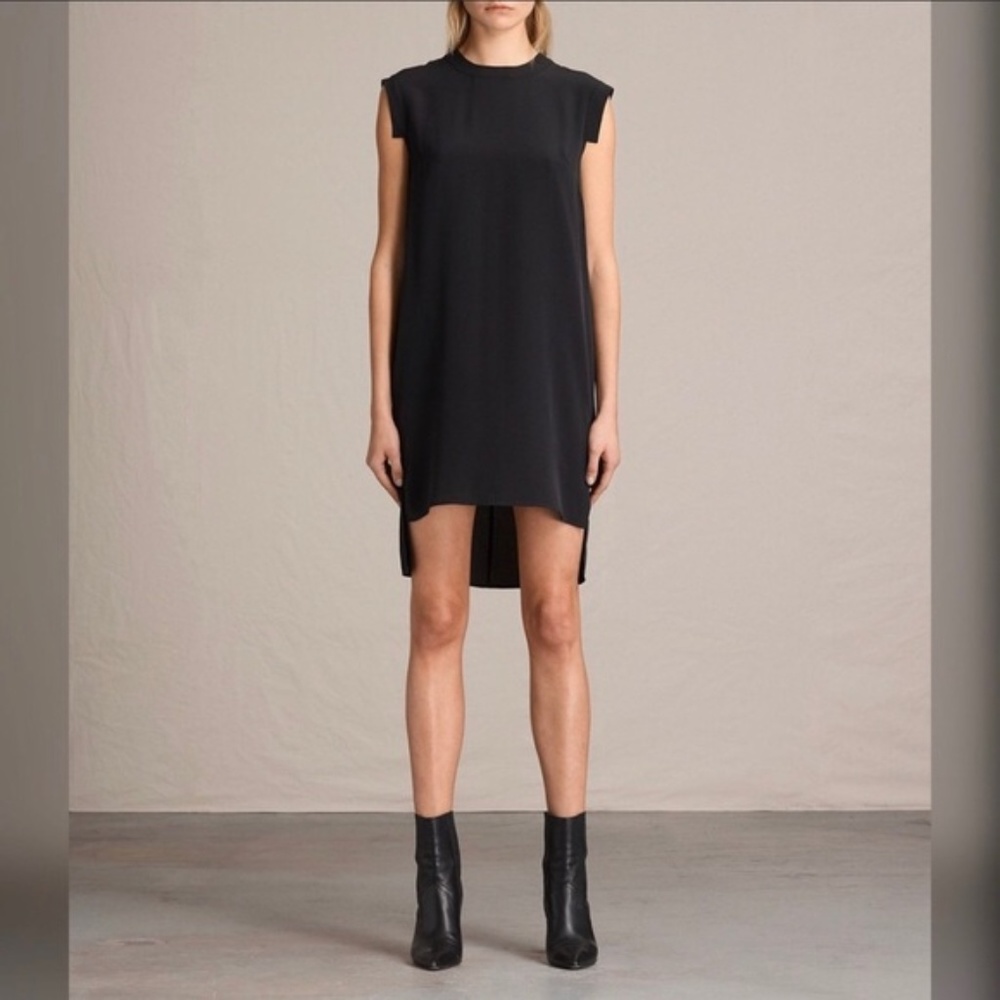 ALLSAINTS Tonya Lew High/Low Dress